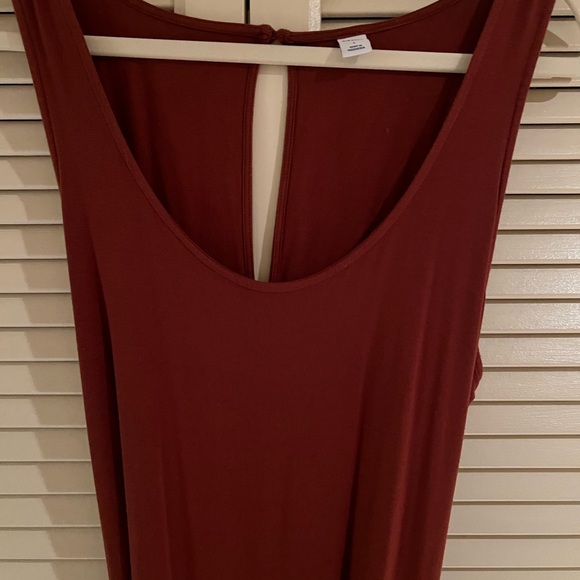Slit racer back tie cropped romper - Picture 2 of 3